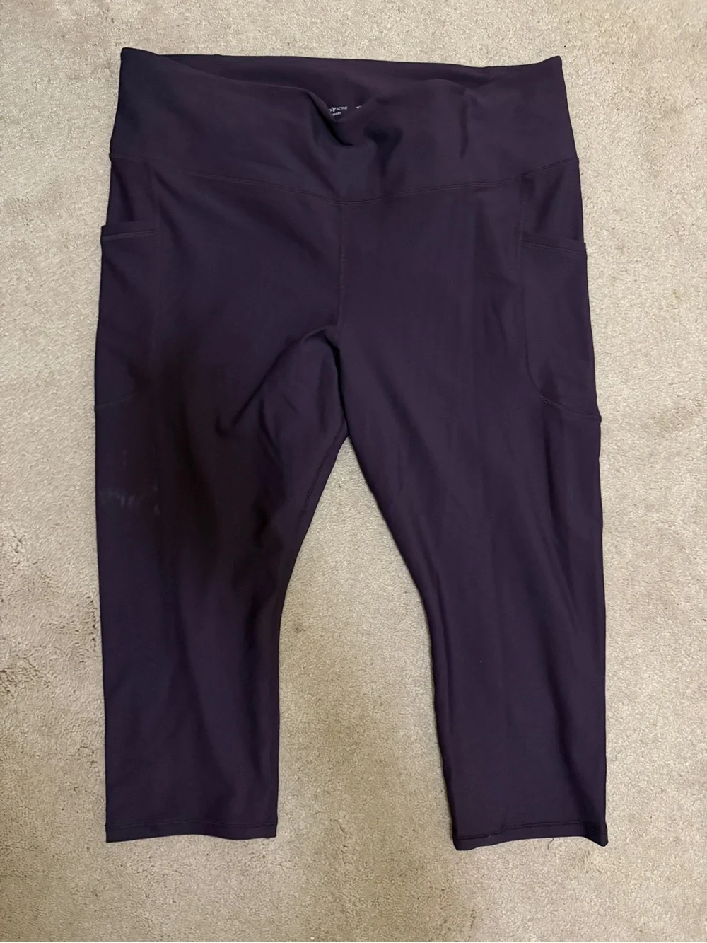 Old Navy Kids Purple Capris with Side Pockets